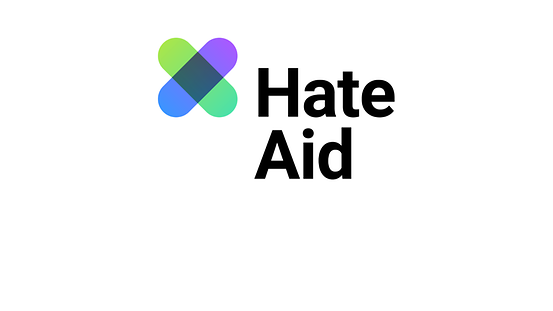 Logo der Beratungsstelle HateAid