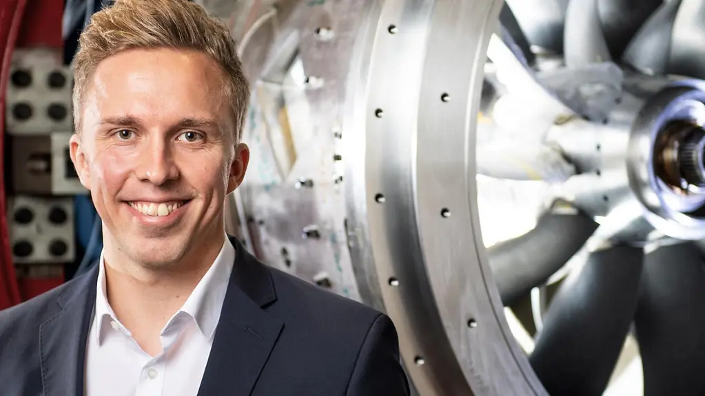 DLR-Wissenschaftler Jannik Häßy