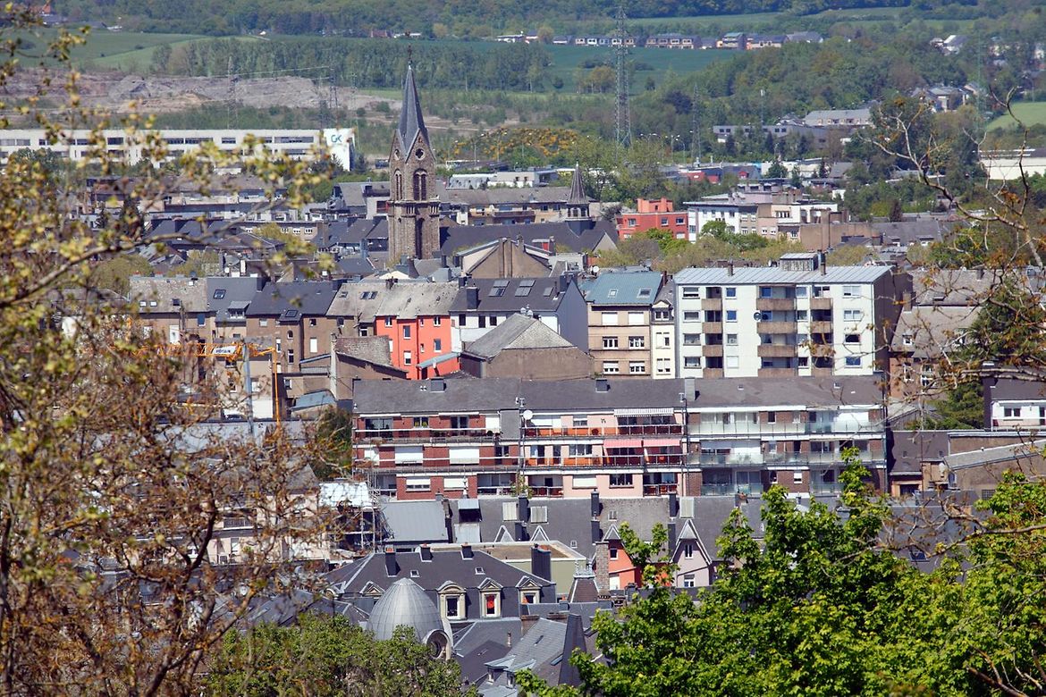 Blick auf Esch an der Alzette in Luxemburg.