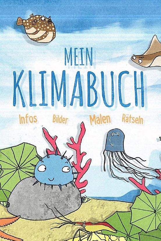 Titelbild der Publikation "Malbuch – Mein Klimabuch"