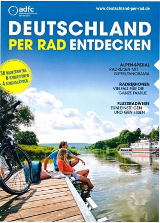 Titelbild der Publikation "Broschüre „Deutschland per Rad entdecken“"