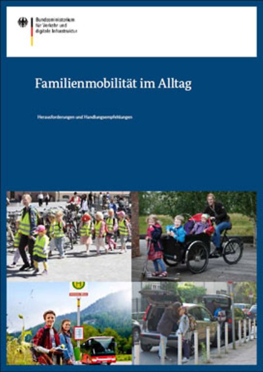 Titelbild der Publikation "Familienmobilität im Alltag"