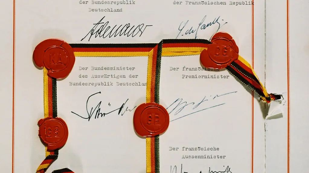 Urschrift des Élysée-Vertrags