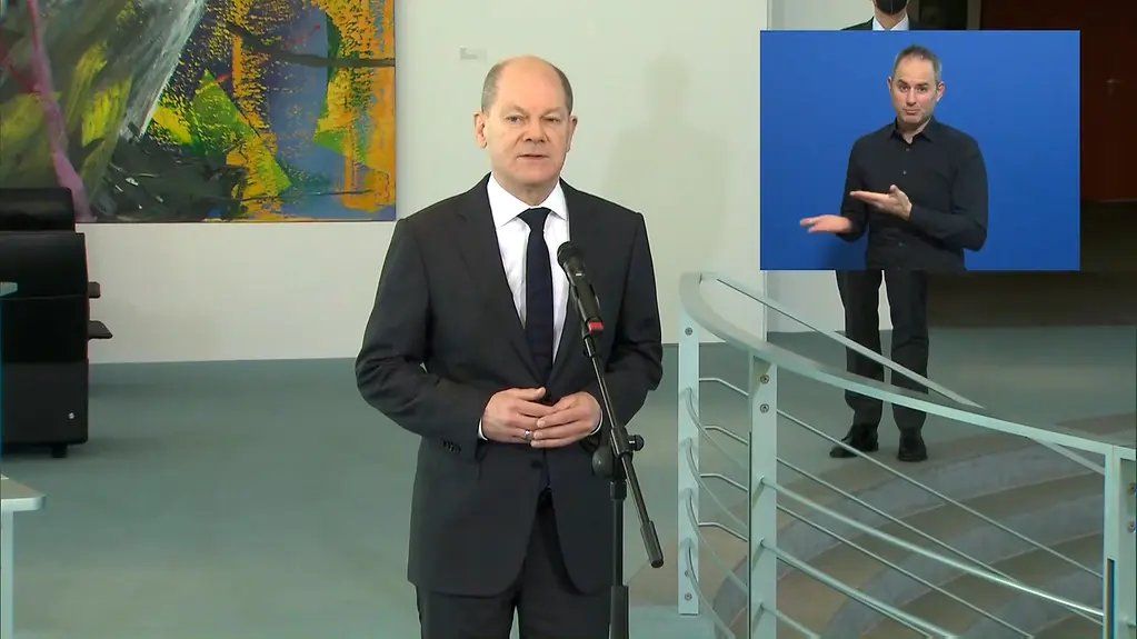 Bundeskanzler Olaf Scholz