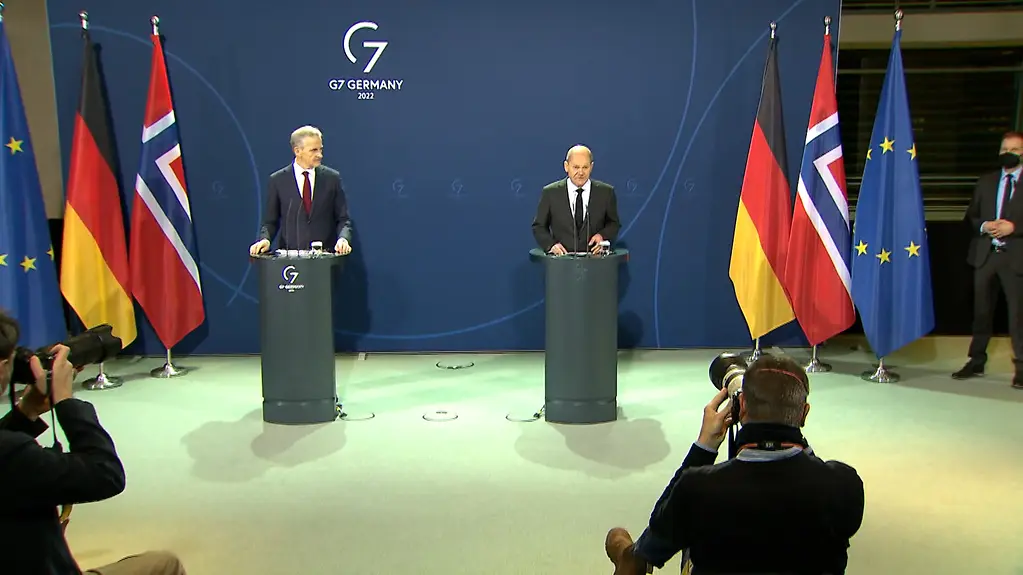 Kanzler Scholz beim Weltwirtschaftsforum 