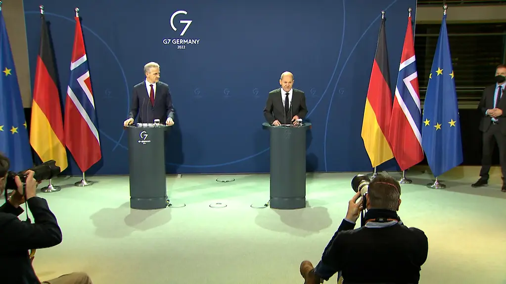Federal Chancellor Olaf Scholz received Norwegian Prime Minister Jonas Gahr Støre in Berlin.