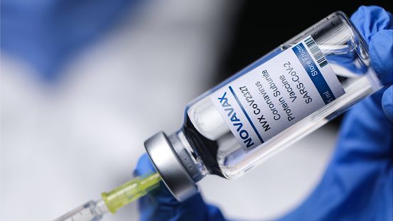 Foto zeigt den Impfstoff von Novavax