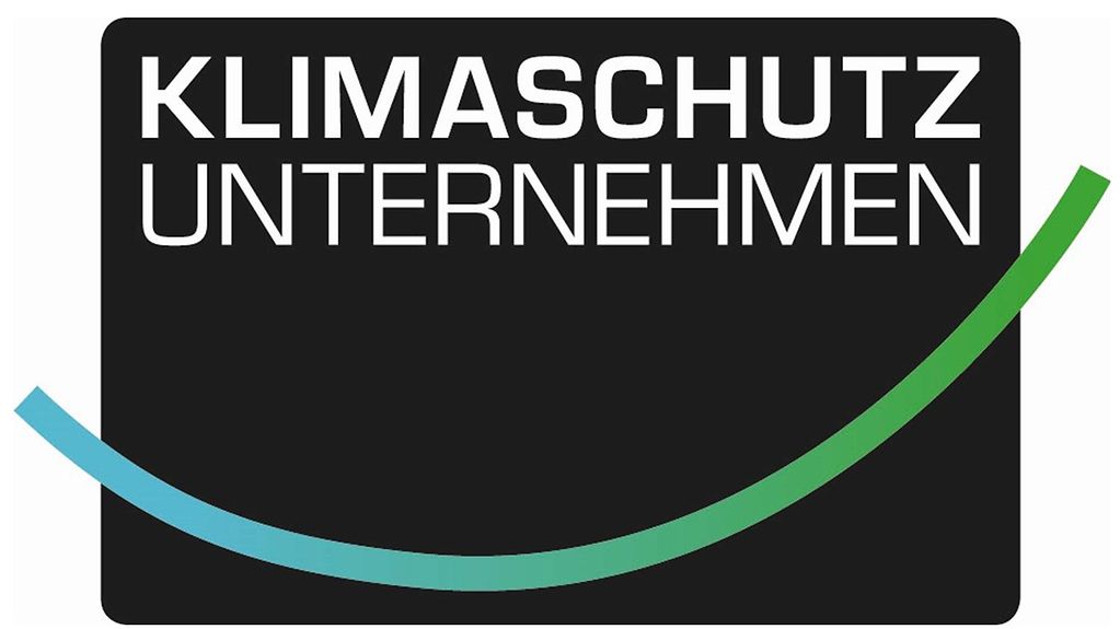Logo der Exzellenzinitiative „Klimaschutz-Unternehmen“