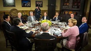A working dinner for the G8 heads of state and government
