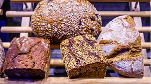 Verschiedene Brotsorten im Überblick