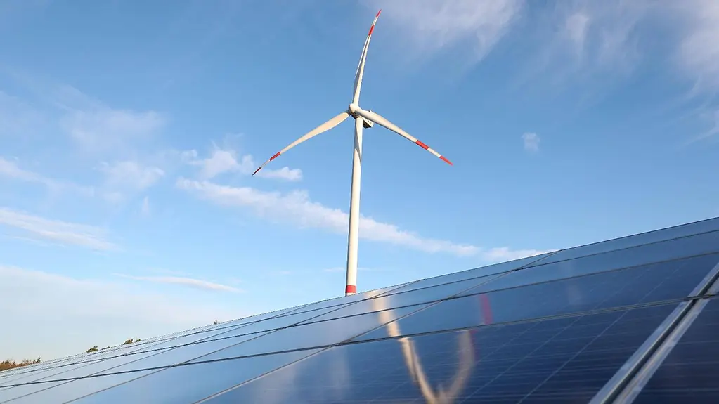 Foto zeigt Erneuerbare Energien