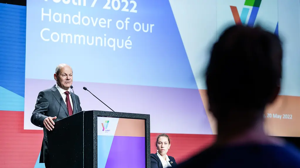 Foto zeigt Olaf Scholz