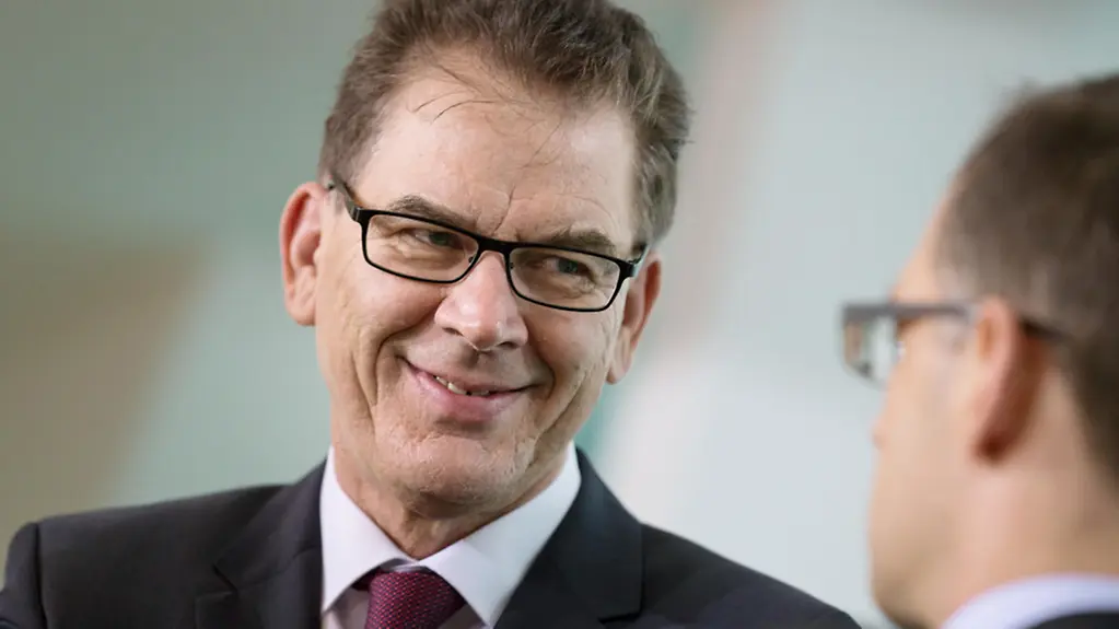 Gerd Müller, Bundesminister für wirtschaftliche Zusammenarbeit und Entwicklung.
