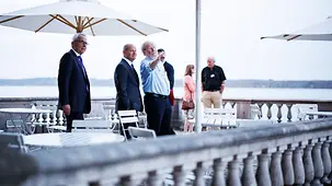 Bundeskanzler Olaf Scholz bei der Sommertagung des Politischen Clubs der Evangelischen Akademie Tutzing
