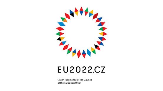 Logo der Tschechischen EU-Ratspräsidentschaft EU2022.CZ