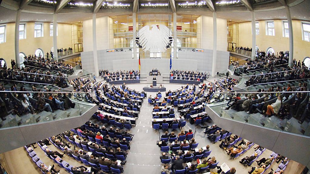 Die Abgeordneten im Deutschen Bundestag