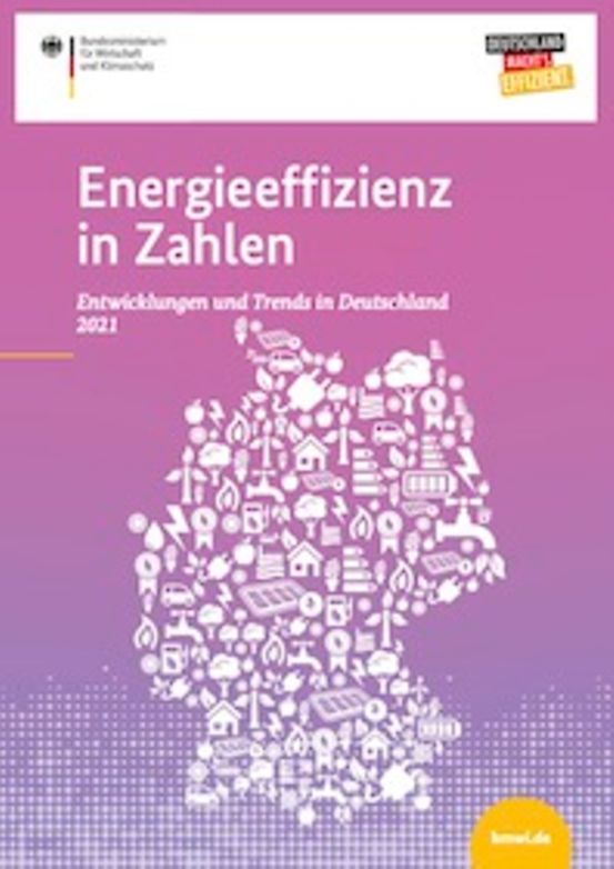 Titelbild der Publikation "Energieeffizienz in Zahlen"