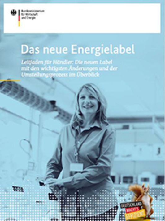 Titelbild der Publikation "Das neue Energielabel"