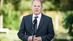 Federal Chancellor Scholz in Meseberg.
