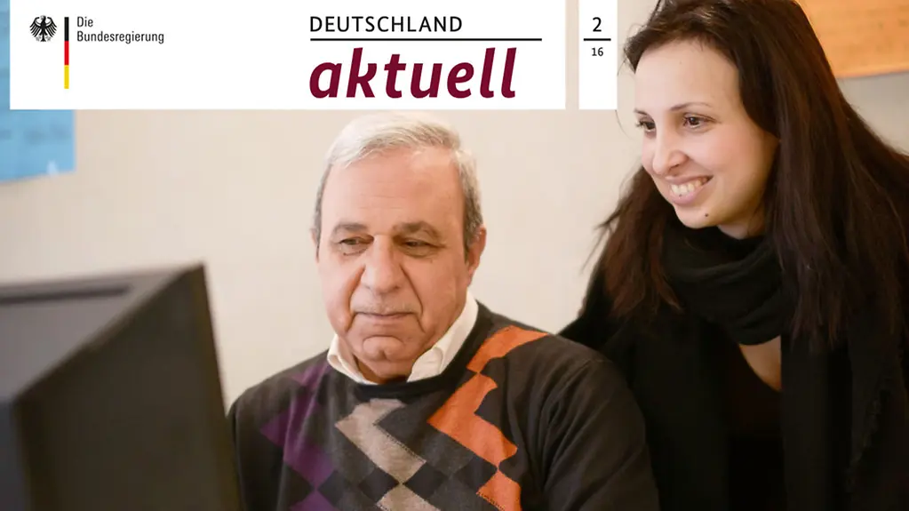 Titelbild der aktuellen Ausgabe von "Deutschland aktuell"