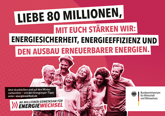Titelbild der Publikation "80 Millionen gemeinsam für Energiewechsel"