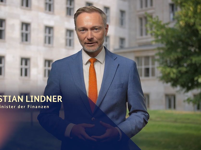 Bundesminister für Finanzen Christian Lindner zum Tag der Deutschen Einheit