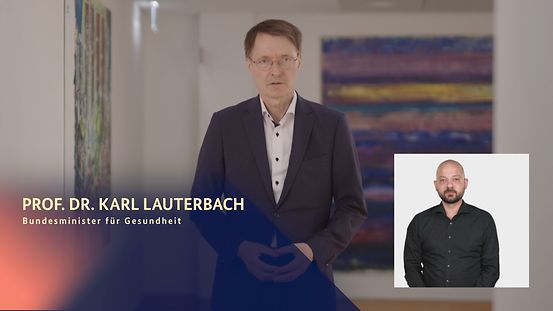Prof. Dr. Karl Lauterbach - Bundesminister für Gesundheit