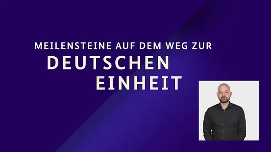 Historische Bilder auf dem Weg zur Deutschen Einheit