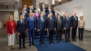 Familienfoto der Mitglieder des Europäischen Rats.