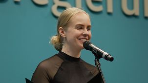 Poetry Slamerin Clara Lösel.