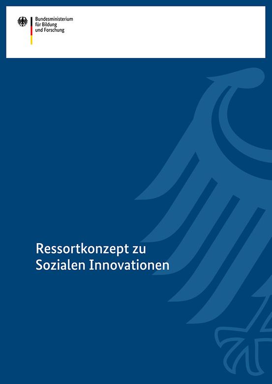 Titelbild der Publikation "Ressortkonzept zu Sozialen Innovationen"