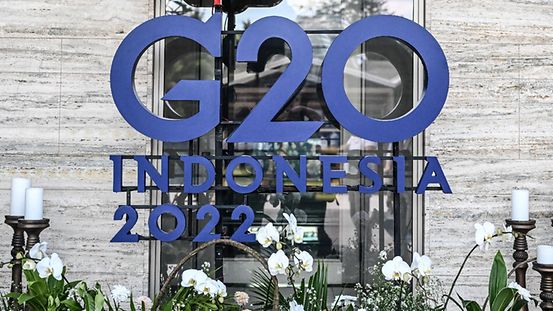 Logo of the G20 Summit in Indonesia