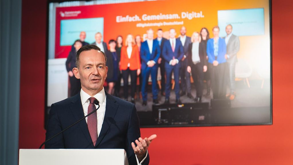 Veranstaltung Einfach.Gemeinsam.Digital. - Auftakt zur #Digitalstrategie Deutschland mit Minister Volker Wissing.