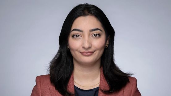 Reem Alabali-Radovan, Staatsministerin für Migration, Flüchtlinge und Integration, im Bundeskanzleramt.