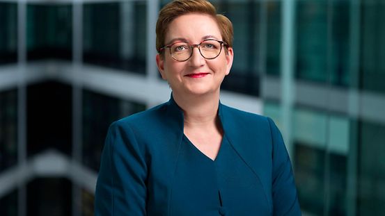 Klara Geywitz est Ministre fédérale du Logement, du Développement urbain et de la Construction.