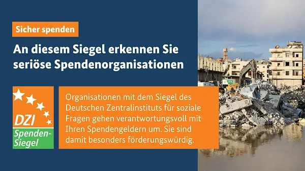 DZI-Spendensiegel: An diesem Siegel erkennen Sie seriöse Spendenorganisationen