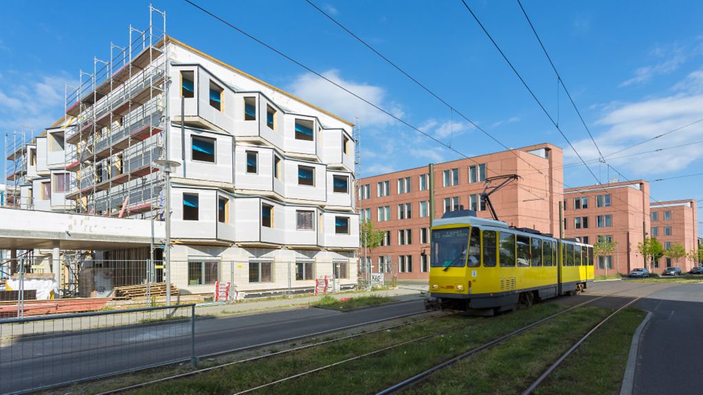 Campus, Studentendorf mit 384 Wohnungen im Technologiepark Adlershof - Berlin