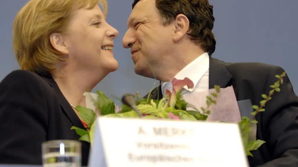 Barroso et Merkel