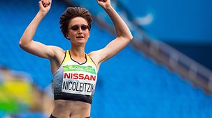 Claudia Nicoleitzik beim Sprint in Rio