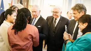 Empfang zu „Energiewende und Nachhaltigkeit“ im Schloss Bellevue.