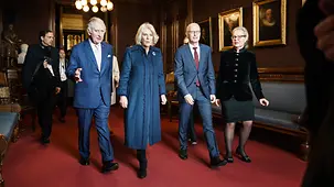 König Charles III. und Königin-Gemahlin Camilla des Vereinigten Königreichs Großbritannien und Nordirland.