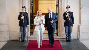 Bundeskanzler Olaf Scholz mit 