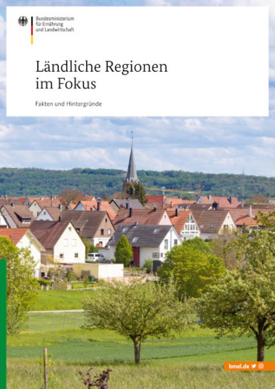 Titelbild der Publikation "Ländliche Regionen im Fokus - Fakten und Hintergründe"