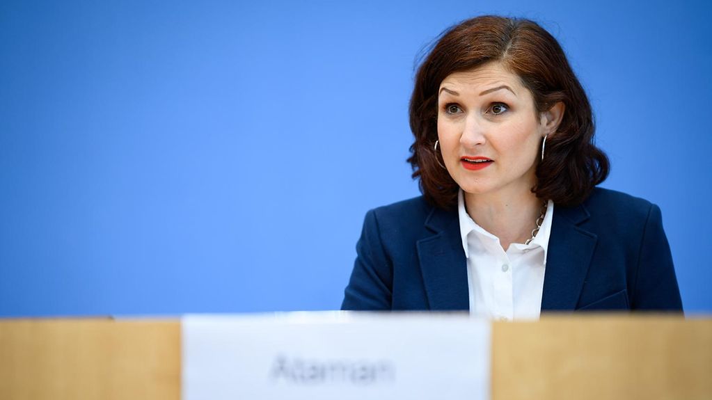 Ferda Ataman, Unabhängige Bundesbeauftragte für Antidiskriminierung.