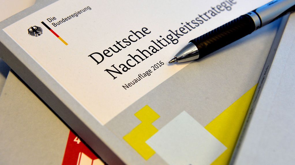 Broschüre "Deutsche Nachhaltigkeitsstrategie"