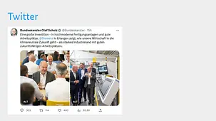 Eine große Investition - in hochmoderne Fertigungsanlagen und gute Arbeitsplätze. @Siemens in Erlangen zeigt, wie unsere Wirtschaft in die klimaneutrale Zukunft geht 