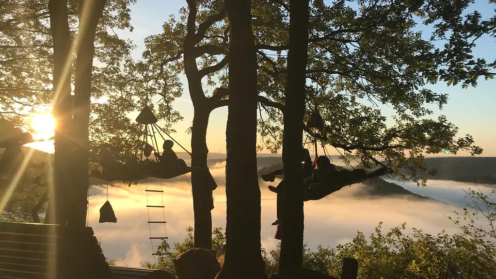 Hängende Zelt - Cloefhänger.