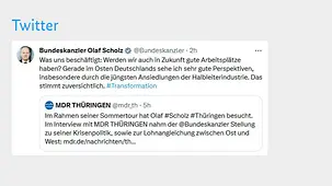 Was uns beschäftigt: Werden wir auch in Zukunft gute Arbeitsplätze haben? Gerade im Osten Deutschlands sehe ich sehr gute Perspektiven, insbesondere durch die jüngsten Ansiedlungen der Halbleiterindustrie. 