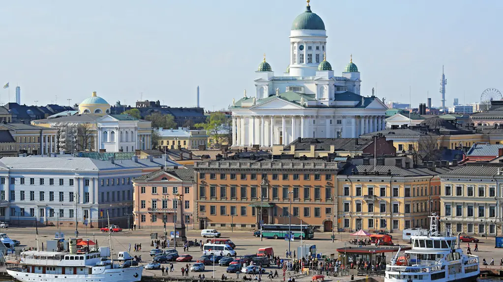 Stadtansicht von Helsinki