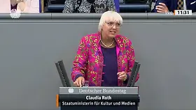 Das Startbild des Videos zeigt eine Grafik mit den Umrissen der Bundesrepublik Deutschland